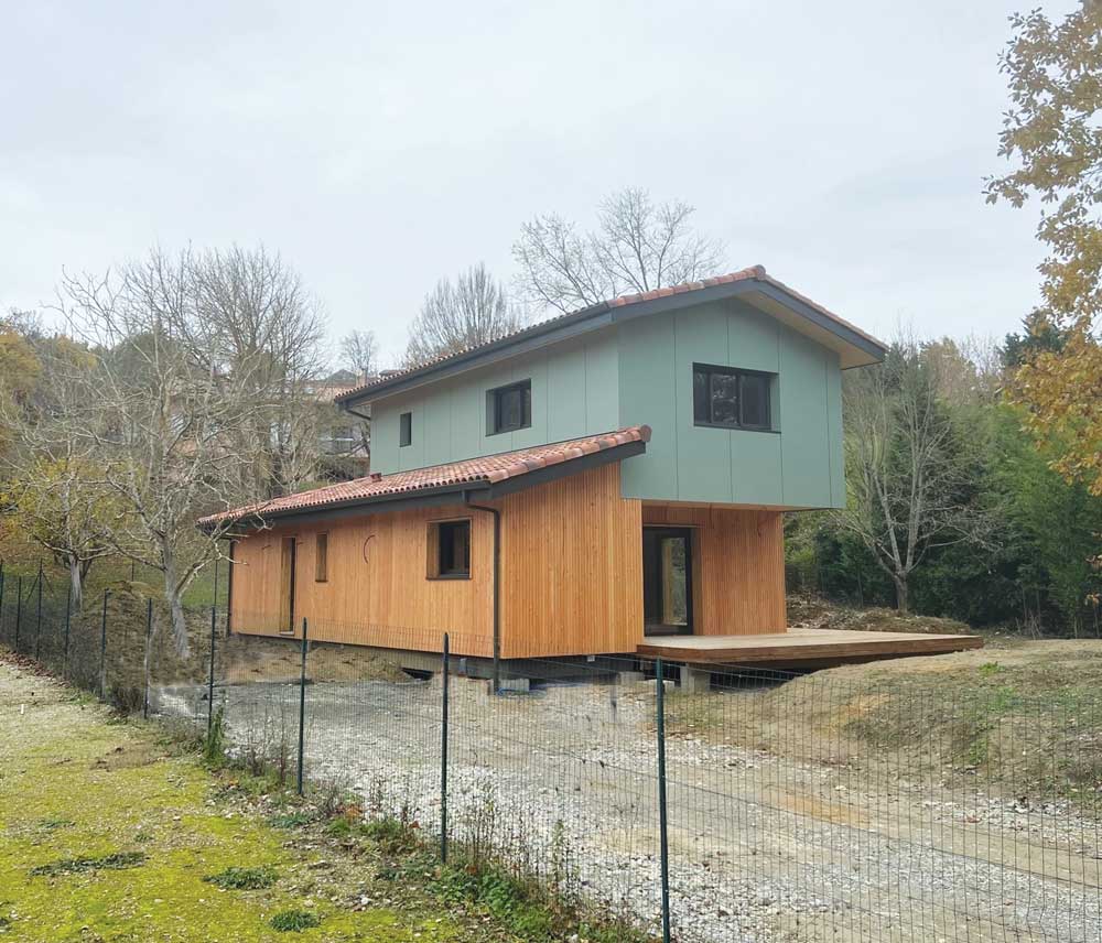 maison-en-bois-design-bardage-fundermax Maison en ossature bois