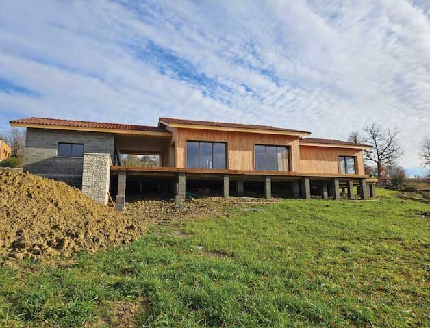 Maison bois d'architecte