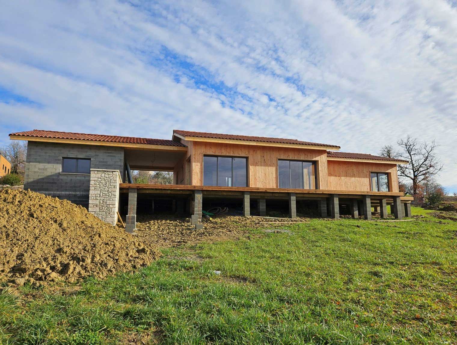 maison ossature en bois