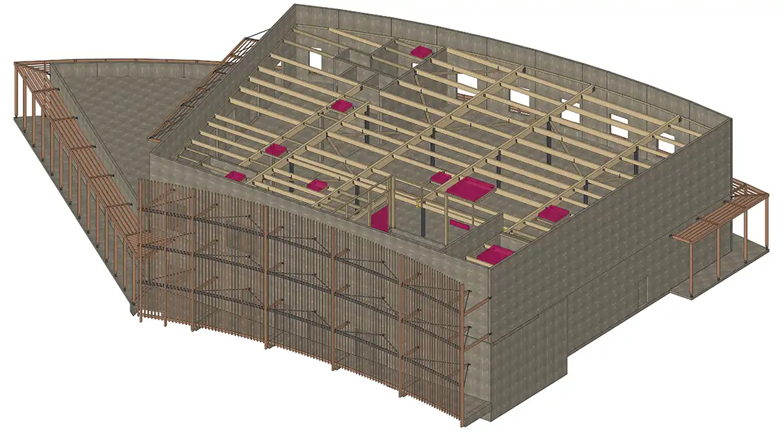 BEMIPHARM charpente bois pour Tradition Bois Charpente intérieure