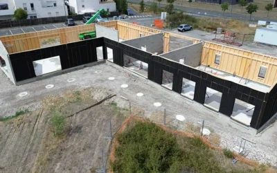 Le chantier de la Maison des Habitants prend forme à Plaisance-du-Touch !